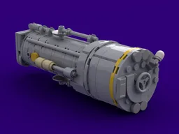 1/100 scale Hubble Space Telescope