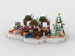 Christmas - Santa Claus stand