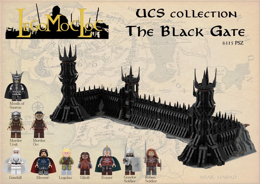 Lego UCS The Black Gate of Mordor