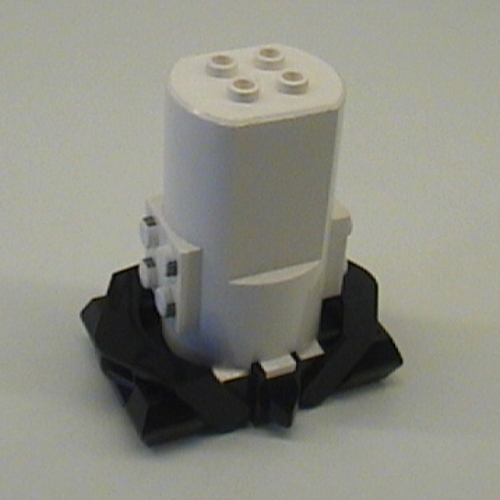 Lego Motor, Monorail 9V with Short Couplings [Complete Assembly]