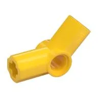Technic Axle and Pin Connector Angled #4 - 135° / Yellow