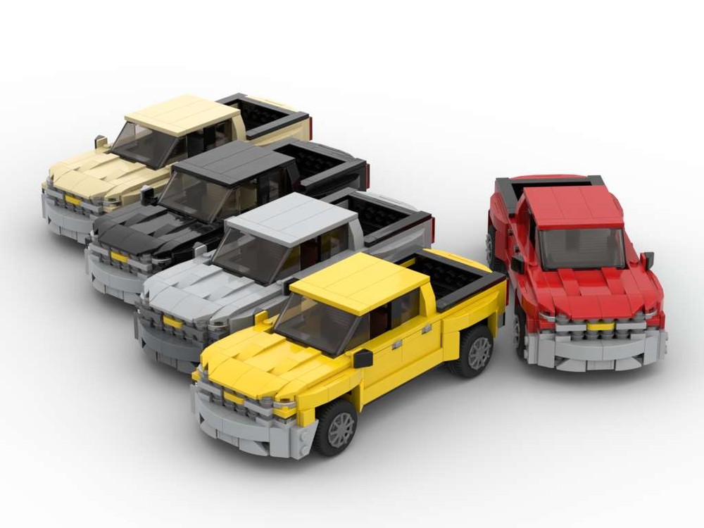 Lego Bowtie Silverado - Set of Five Colors