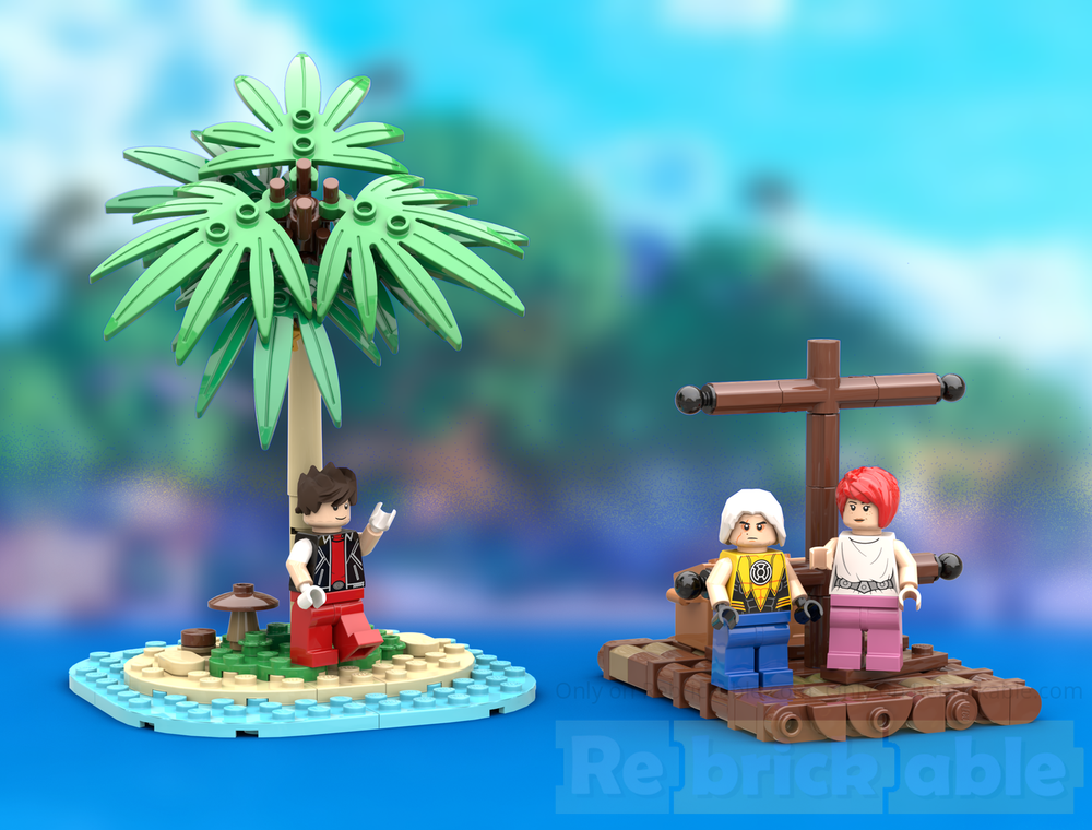Lego Destiny Island Raft Adventure