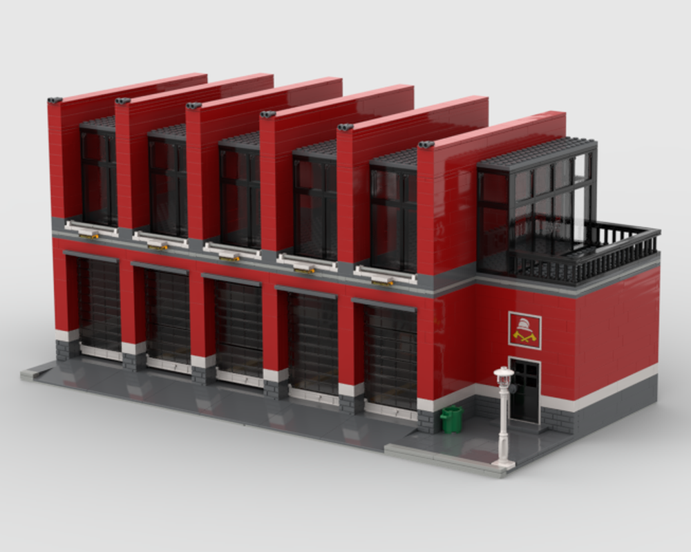 Lego Modern Firestation