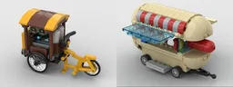 Coffee Take Away and Mobile Hot Dog Shop