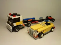 31060 Classic Car with Transporter