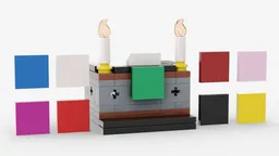 Minifigure pulpit