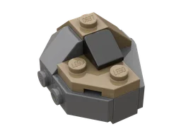 Graybrick Terrain - Small Boulder Pack