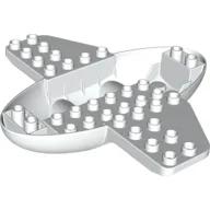 Duplo Airplane Base 12 x 12 x 2.5 / White