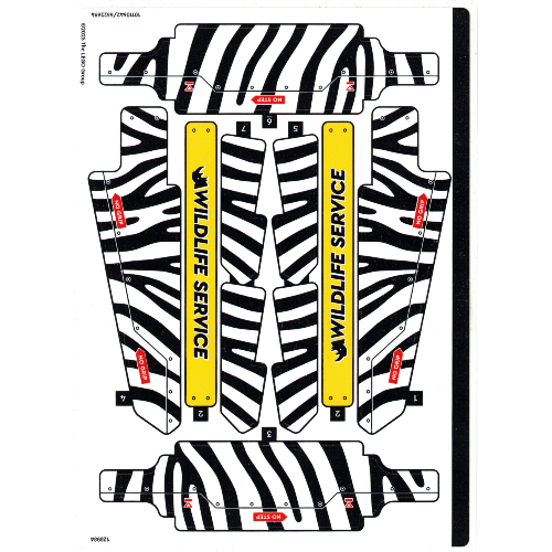 Lego Sticker Sheet for Set 42198-1 / [No Color/Any Color]