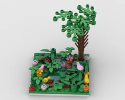 Small swamp scene