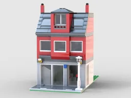 Modular City Corner Pizzeria