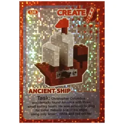 Trading Card, Create The World - Ancient Ship (foil) / [No Color/Any Color]