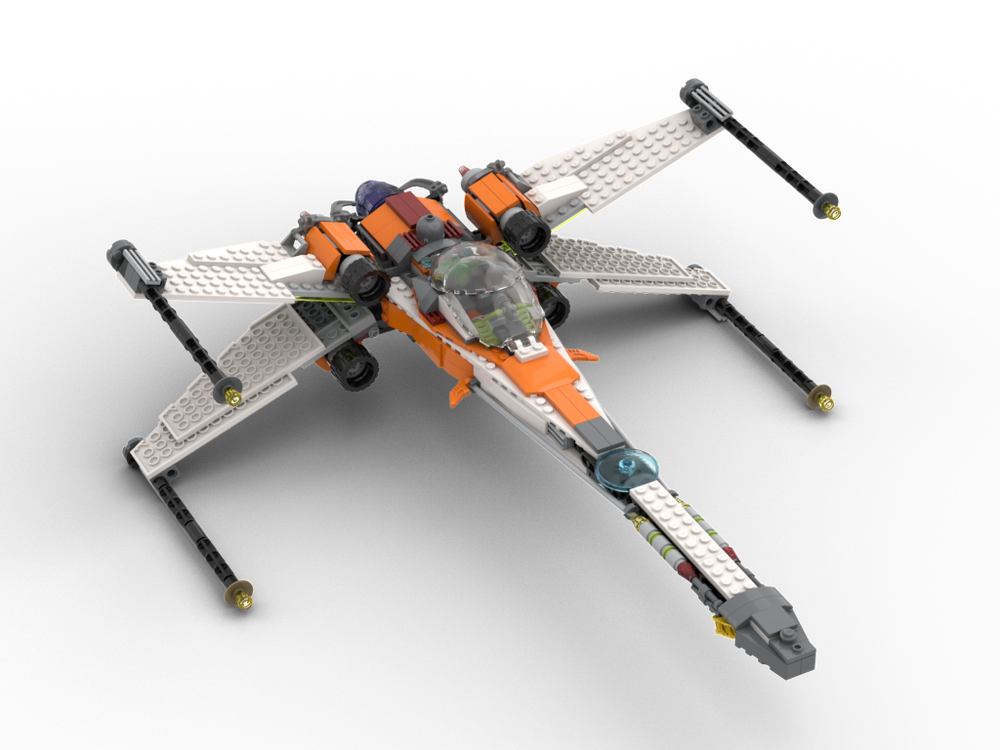 Lego 70705 Human Obliterator X-Wing (v1 study)