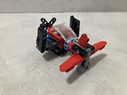 Tracked plane from Folding Wing Plane