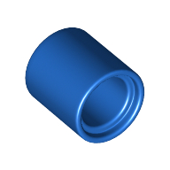 Lego Technic Pin Connector Round 1L [Beam] / Blue