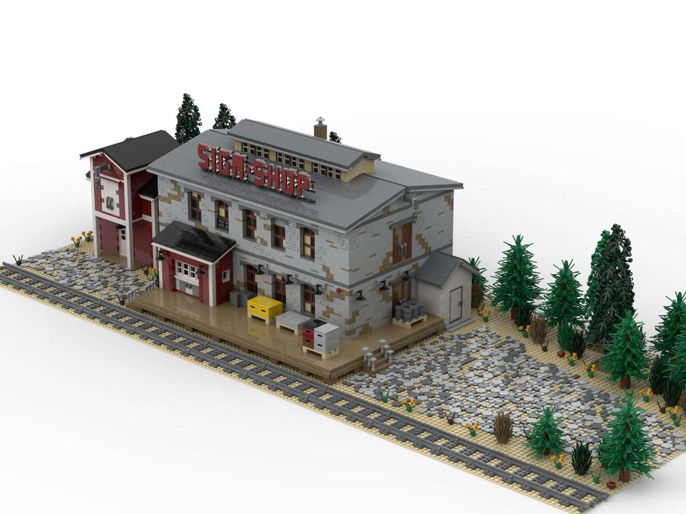 Lego Sign Shop
