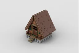 Mini A-Frame Cabin