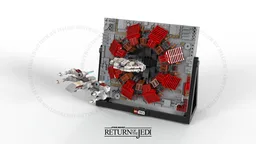Micro Diorama : Death Star II Entrance