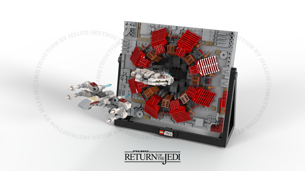 Lego Micro Diorama : Death Star II Entrance