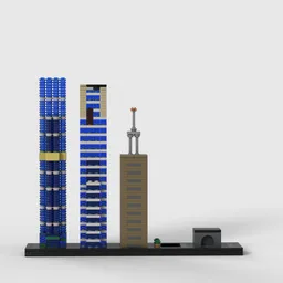 Architecture | Melbourne skyline | microscale