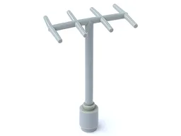 Antenna with Side Spokes