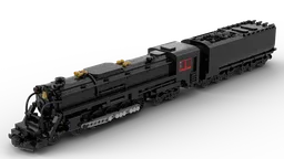 Locomotive - RC - Milwaukee Road S3 Northern 4-8-4 - MOC