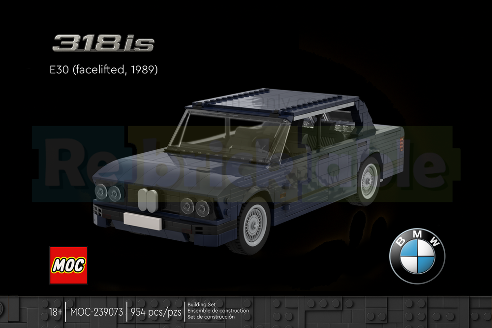 Lego 1989 BMW 318is (E30)