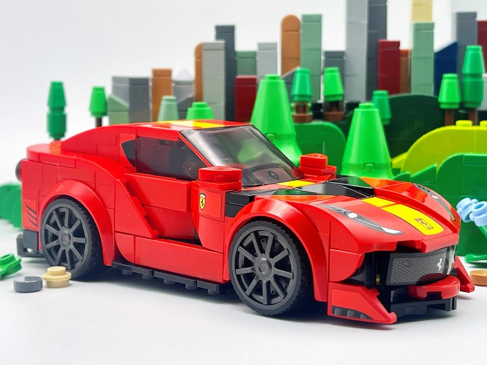 Lego Prancing Horse 812 Competizione - 76914