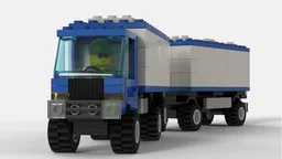 Truck with trailer