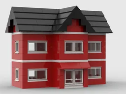 Schoolhouse Town Plan Style