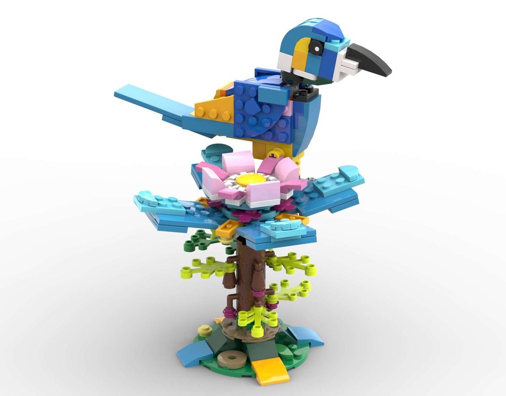 Lego Small bird with his flower