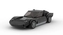 1966 Lamborghini Miura P400 black