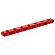 Lego Technic Beam 1 x 15 Thick with Alternating Holes / Red