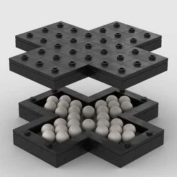 Kong Ming Qi (Peg Solitaire)