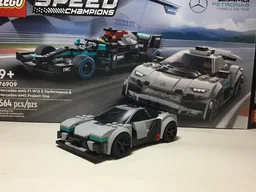 Hyperion XP1 with mercedes racing set ( 76909)