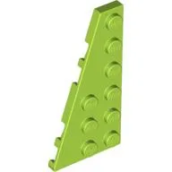 Wedge Plate 6 x 3 Left / Lime