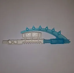 Large Figure Weapon Hordika Teeth Tool with Trans-Light Blue Flexible End / White