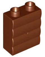 Duplo Brick 1 x 2 x 2 Log Effect