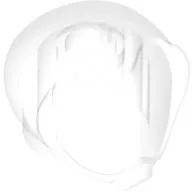Helmet Round Bubble / Trans-Clear
