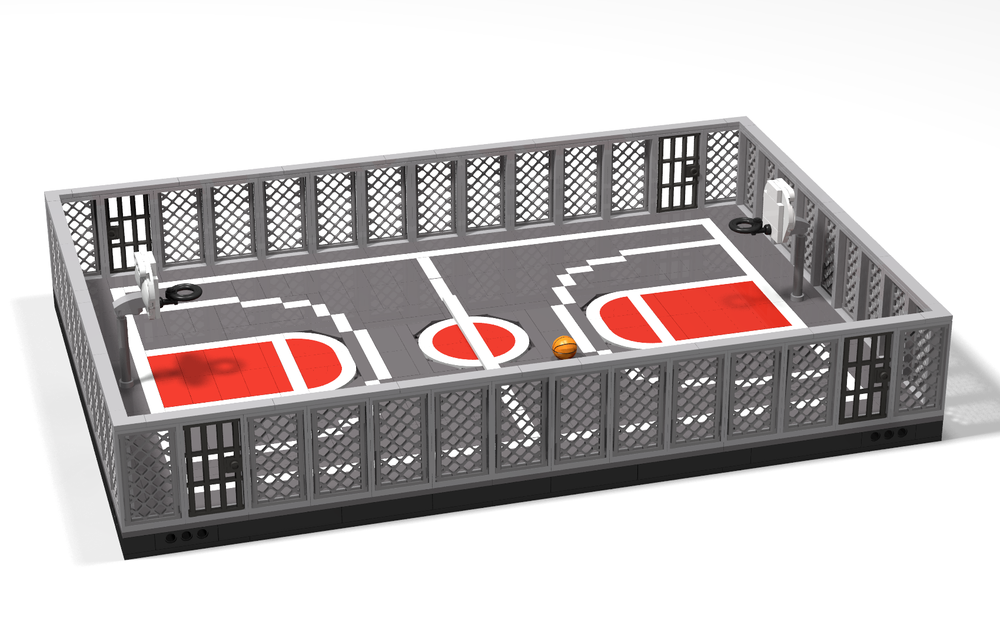 Lego Basketball Court on MILS