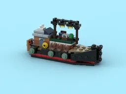 Mini canal houseboat (jonaskramm)