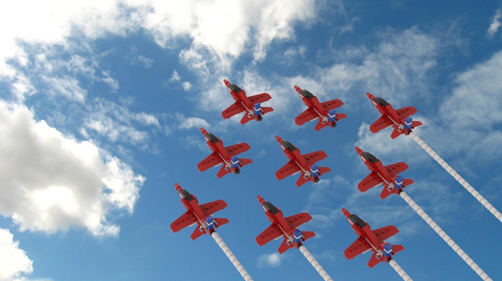 Lego Red Arrows Hawk