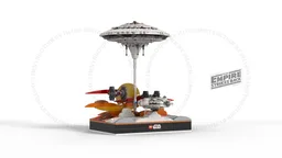Micro Diorama : Cloud City