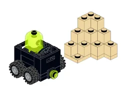 Container Minecart (Desk Warriors Series 2)