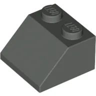Brick Sloped 45° 2 x 2 / Dark Gray