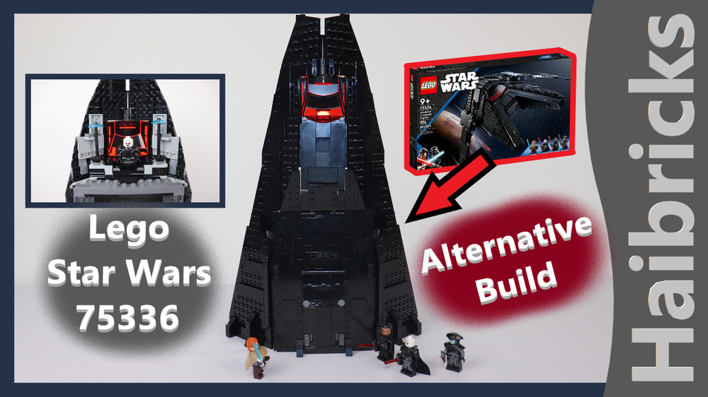 Lego Inquisitor's Castle / Alternative Build for Inquisitors Shuttle Scythe 75336