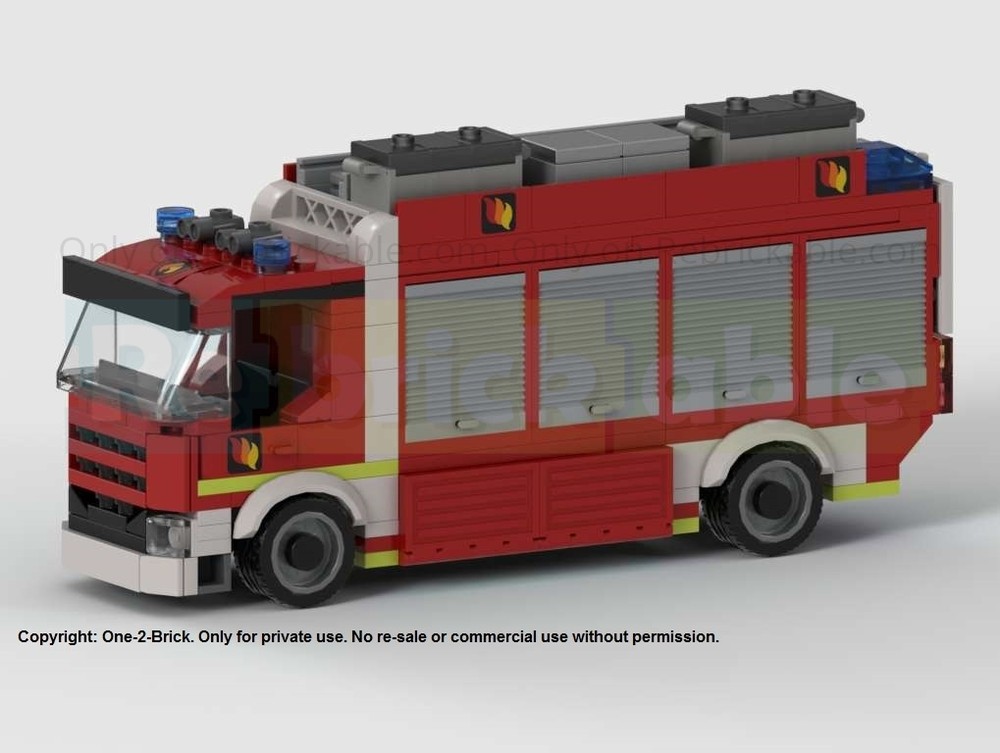 Lego Heavy Rescue Vehicle - Rüstwagen