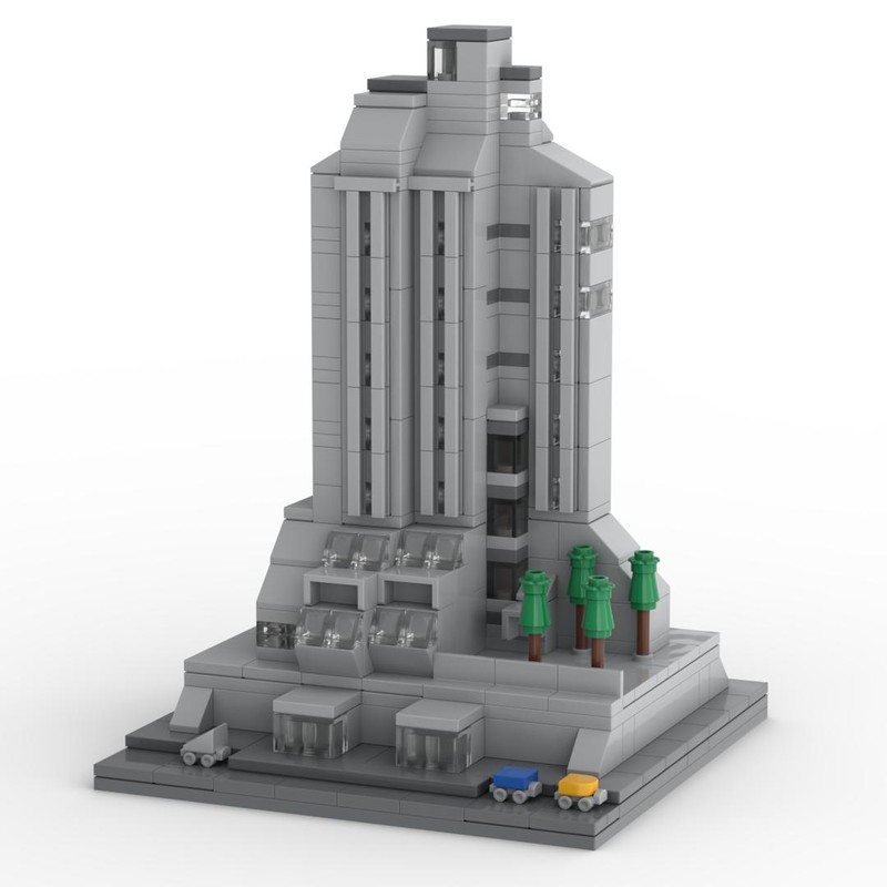 Lego Brutalism01 - Hotel