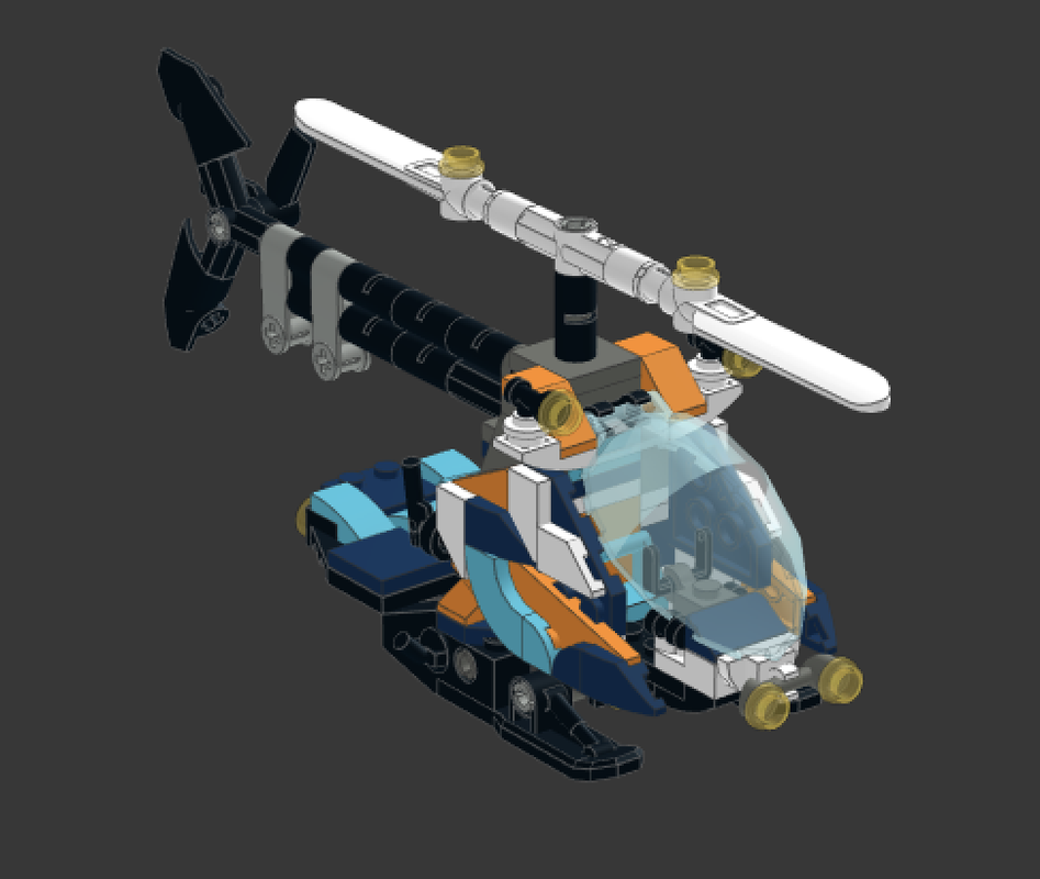 Lego Arctic Explorer Adventure Helicopter